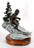 Don Toney, Fresh Powder Fever #4/30, 1992, bronze sculpture