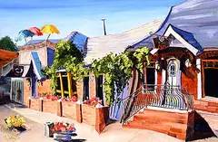 Marlene Whyte, Kensington Pub, 2009, oil on canvas