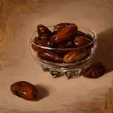 Douglas Williamson, Late Date, 2007, oil on wood board