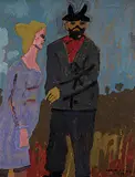 Maxwell Bennett Bates, Farmer and Wife