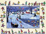 Rod Charlesworth, Memories of Winter Fun, 1999, oil on canvas