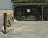Alan Caswell Collier, The Drive-Shed Near Nobelton, Ont.