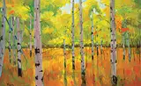 Graham Forsythe, Maroon Wetlands, oil on canvas