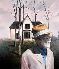 Joe Coffey, Memory House, 2016, oil on canvas
