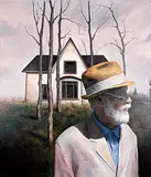 Joe Coffey, Memory House, 2016, oil on canvas