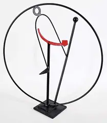 Ben McLeod, 6 Arrow 1, 1989, painted metal sculpture