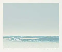 John Christopher Pratt, Labrador Sea #91/93, 1980, colour silkscreen on paper