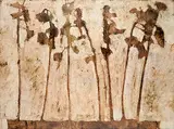 Gary Ripley, Untitled - Garden Silhouettes, 1994, oil on canvas