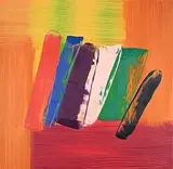 Michèle Drouin, Transit Oriental, 1993, oil on canvas
