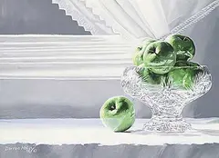 Darren Haley, Study in Green, 1998, oil on canvas