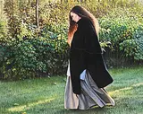 Danielle Richard, Untitled - Woman in Cloak, 1995, pastel on paper