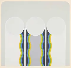 Gordon A. Smith, Fern #19/50, colour silkscreen on paper