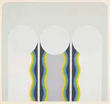 Gordon A. Smith, Fern #19/50, colour silkscreen on paper