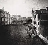 Charles Robert Boyce, Grand Canal #A/P, 2016, black and white photograph on paper