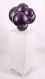 Alex Caldwell, Atom-ic II, 2022, steel sculpture