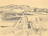 Illingworth Kerr, Landscape Drawing