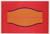 Harry Mitsuo Kiyooka, Red Swell #A/P, 1968, colour silkscreen on paper