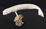 Tony Ihunga, Beluga, bone sculpture