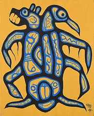 Roy Thomas, Unity Totem, 1979, acrylic on canvas