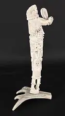 Guyasee Veevee, Untitled - Sky High, bone sculpture