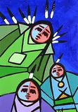 Jerry Whitehead, To Him for Guidance, 2001, acrylic on paper board