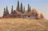 Joe Haire, A Summer Past - Along the Rolly View Road Central Alta.