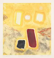 Douglas Haynes, Northern Series 11-5, 1994, colour monoprint on paper