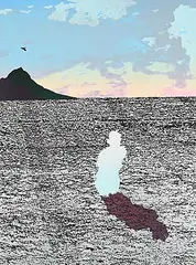 William John Houston Laing, Views from AYR #12, 1989, colour silkscreen on paper