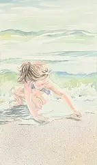 Cynthia Mackenzie, Megan's Day, 1988, watercolour on paper