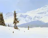 Ted Raftery, Crowfoot Glacier [Bow Lake]