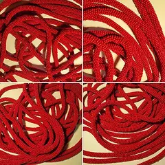 Faye HeavyShield, the red line [WIP], 2018, archival inkjet print
