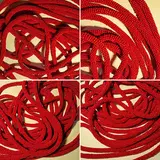 Faye HeavyShield, the red line [WIP], 2018, archival inkjet print