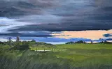 Janet B. Armstrong, Prairie Sweet II, oil on canvas board