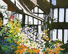 Nadien Cole, Kersey Colour, acrylic on canvas