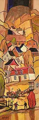 Jean-Guy Desrosiers, Au Coeur de L'automne [Charlevoix], oil on wood board