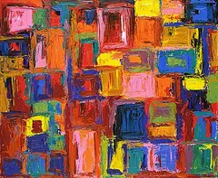 Jeff Ferst, Fiesta, 2006, acrylic on canvas