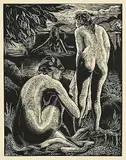 Emil Ganso, Untitled - Swimmers