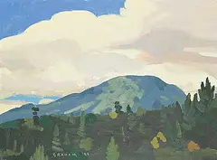 Colin D. Graham, Mount Tuam, 1999, oil on canvas