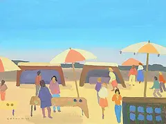 Colin D. Graham, Summer Fair, 1999, oil on canvas