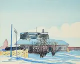 Robert Newton Hurley, Untitled - Sutherland Railway Station