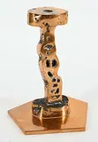 Roy Leadbeater, Untitled - Candlestick Holder, bronze sculpture