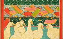 Grant Leier, Festival Tour to Bali - Overeating in Expensive Restaurants, 1985, mixed media on paper board