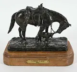 Gina Cohoe McDougall, A Friend in Need #14/60, 1981, bronze sculpture