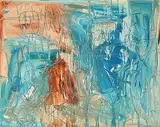 Tim Rechner, Sinking Your Teeth into the Ceiling, 2005, oil on canvas