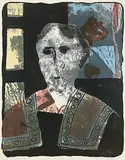John Harold Thomas Snow, Sergius #15/27, 1968, colour lithograph on paper
