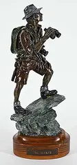 Don Toney, The Seeker #AP/35, 2008, bronze sculpture
