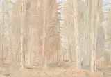Stanley Morel Cosgrove, Untitled - Entering the Forest, oil on canvas