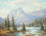 Duncan MacKinnon Crockford, Untitled - Castle Mountain