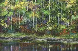 Eltje H. Degenhart, Parks West End, 2006, acrylic on canvas