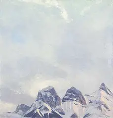 Gerald Faulder, Three Sisters: Glow, 2013, oil on canvas